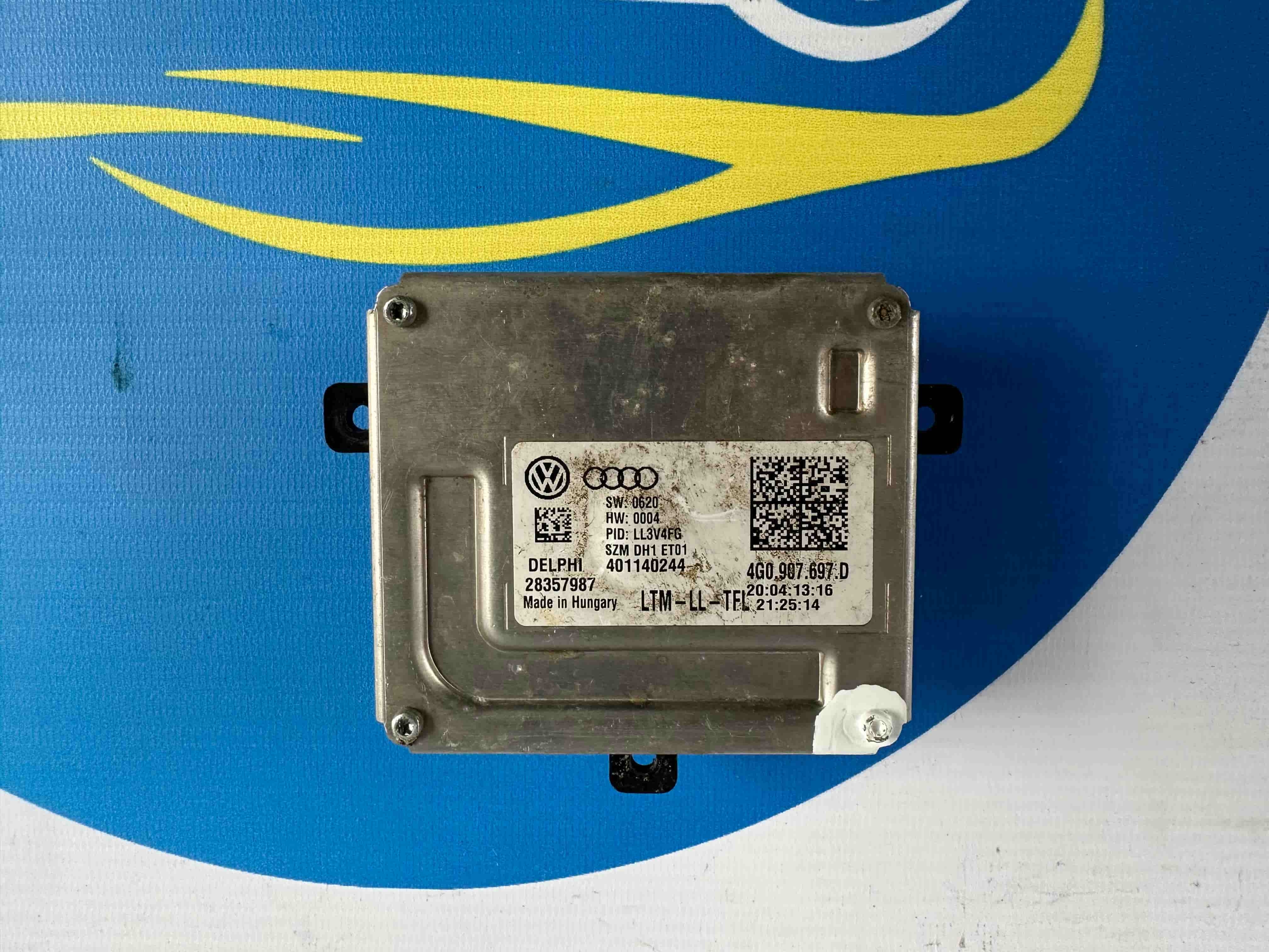 Модуль управління (ЕБУ) світлом фар 4G0907697D AUDI VAG